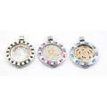 2016 New Design Locket with Floating Coin Plate